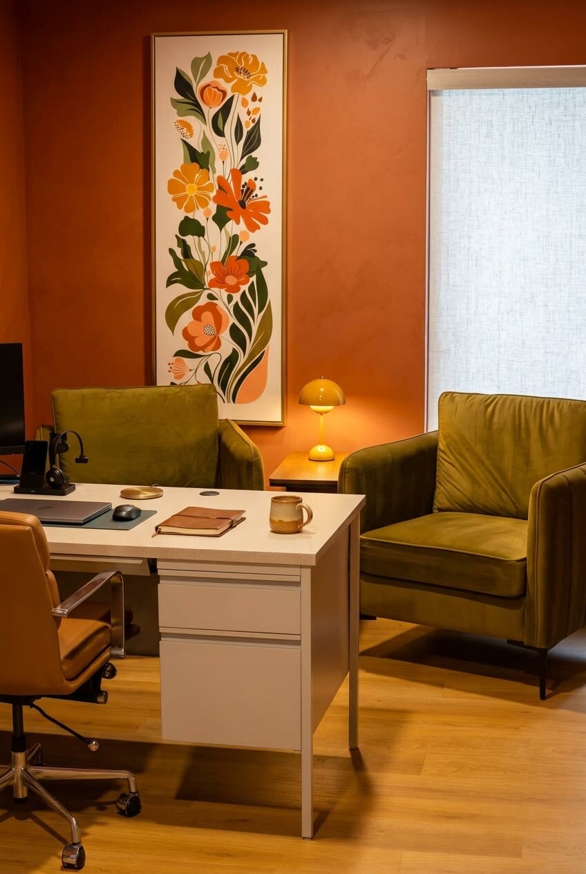 Therapist office at Skylight Recovery